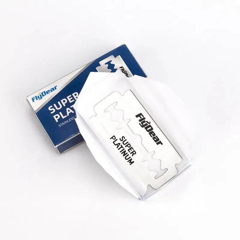 10/20/30Pcs Stainless Steel Material Durable Barber Shaving Blade Double Edge Safety Razor Extra Stainless Blades